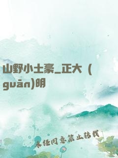 山野小土豪