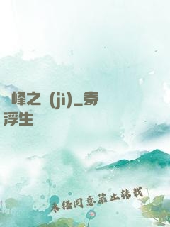 巔峰之紀(jì)