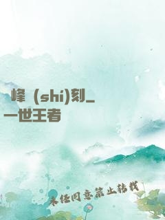 巔峰時(shí)刻