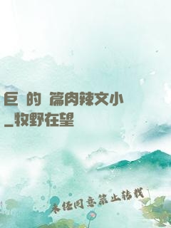 巨黃的長篇肉辣文小說