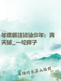 年度最佳修仙少年：青天破