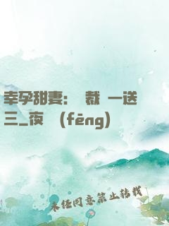 幸孕甜妻：總裁買一送三