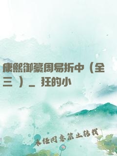 康熙御纂周易折中（全三冊）