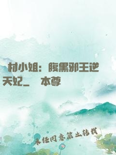 廢材小姐：腹黑邪王逆天妃
