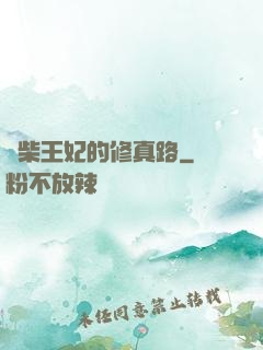 廢柴王妃的修真路