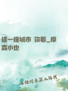 建一座城市給你看