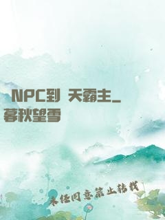 從NPC到諸天霸主