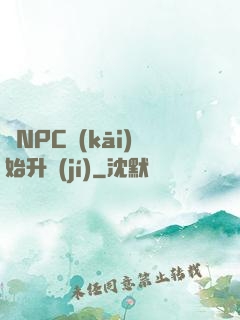 從NPC開(kāi)始升級(jí)