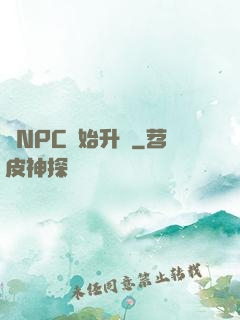 從NPC開始升級