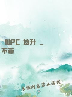 從NPC開始升級