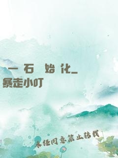 從一塊石頭開始進化