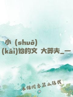 從小說(shuō)開(kāi)始的文娛大莽夫