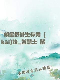 從明星野外生存秀開(kāi)始