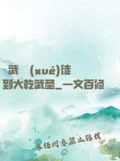 從武館學(xué)徒到大乾武圣