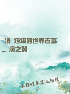 從清掃垃圾到世界首富