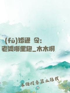 復(fù)婚通緝令：老婆哪里跑