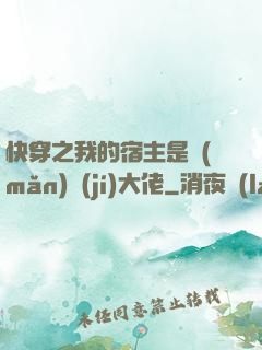 快穿之我的宿主是滿(mǎn)級(jí)大佬