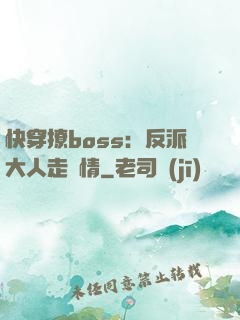 快穿撩boss：反派大人走劇情