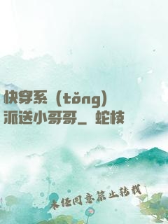快穿系統(tǒng)派送小哥哥