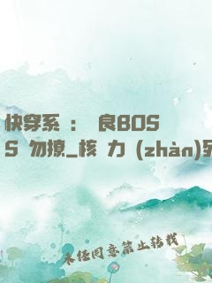 快穿系統：無良BOSS請勿撩
