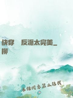 快穿這個反派太完美