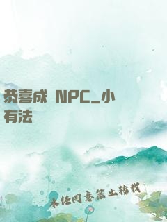 恭喜成為NPC
