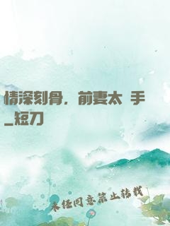 情深刻骨，前妻太搶手