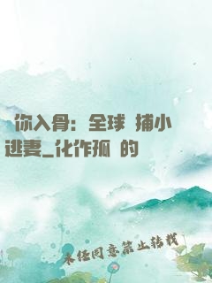 愛你入骨：全球緝捕小逃妻