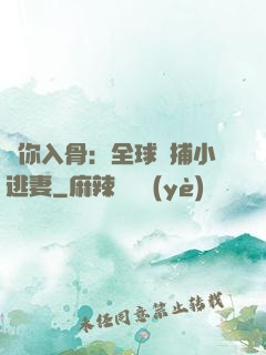 愛你入骨：全球緝捕小逃妻
