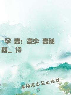 懷孕嬌妻：章少寵妻秘籍