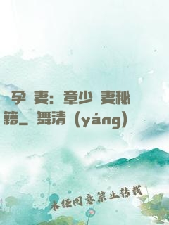 懷孕嬌妻：章少寵妻秘籍