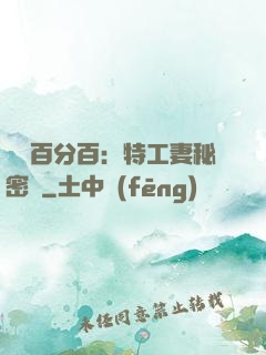 戀愛百分百：特工妻秘密寵