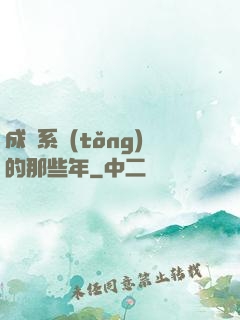 成為系統(tǒng)的那些年