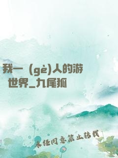 我一個(gè)人的游戲世界