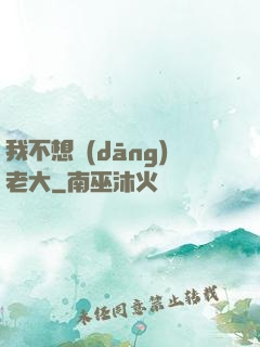 我不想當(dāng)老大