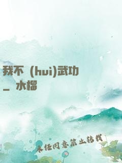 我不會(huì)武功