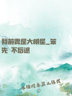 我前妻是大明星
