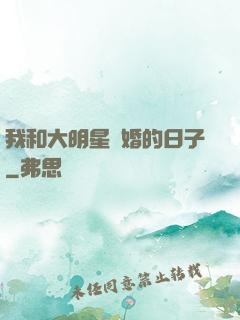我和大明星閃婚的日子