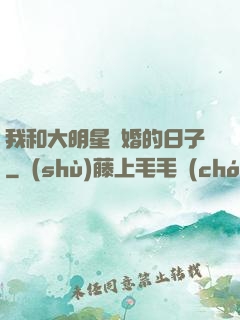 我和大明星閃婚的日子