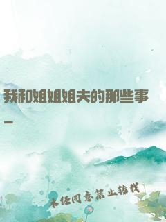 我和姐姐姐夫的那些事