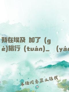 我在埃及參加了個(gè)旅行團(tuán)