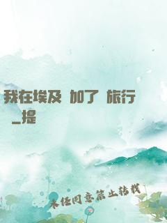 我在埃及參加了個旅行團