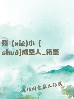 我寫(xiě)小說(shuō)成圣人