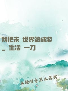 我把未來世界做成游戲