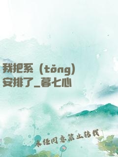 我把系統(tǒng)安排了