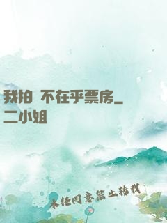 我拍戲不在乎票房