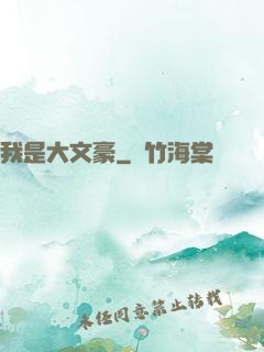 我是大文豪
