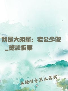 我是大明星：老公少傲嬌