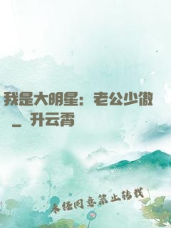 我是大明星：老公少傲嬌