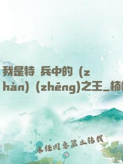 我是特種兵中的戰(zhàn)爭(zhēng)之王